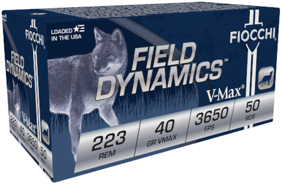 Fiocchi Field Dynamics .223 Rem. 40 Grain V-MAX