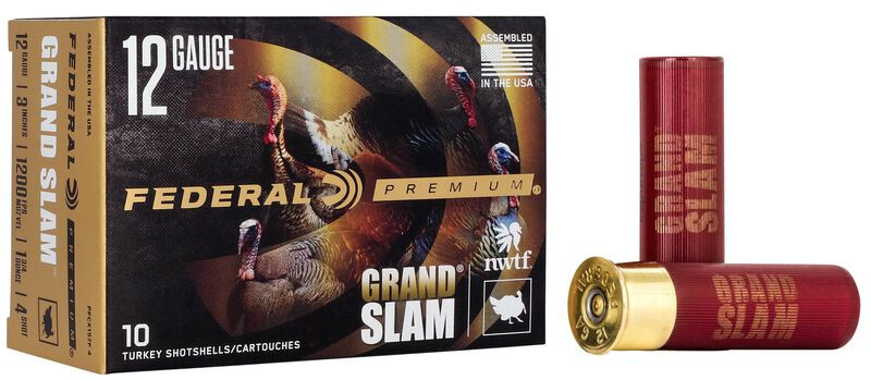 Federal Grand Slam 12 Gauge 3" 1 3/4 oz. #4