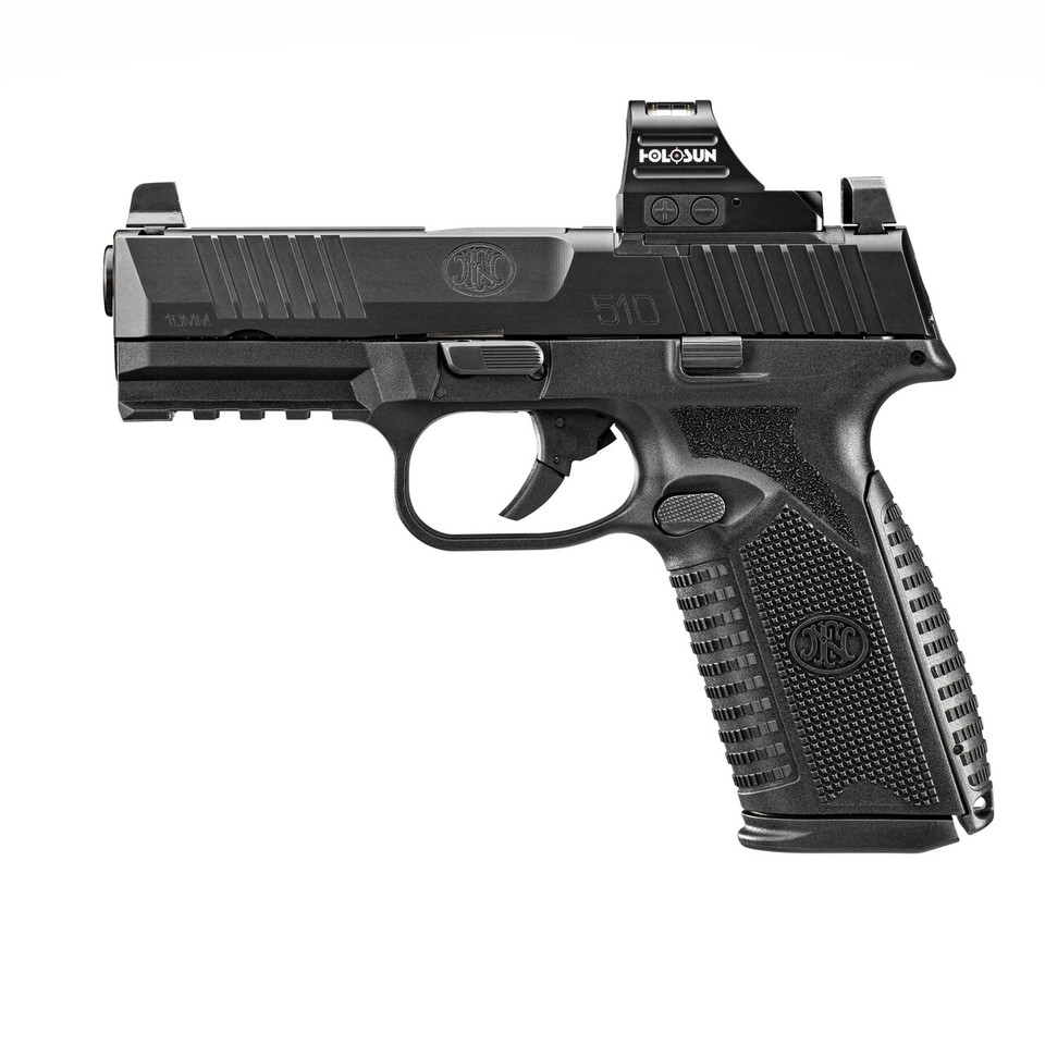 FN 510 MRD 10mm Pistol with Holosun 407 Red Dot