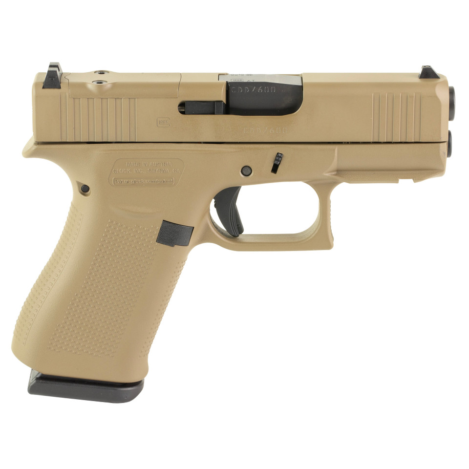 GLOCK GLOCK G43X 9mm Luger firearm