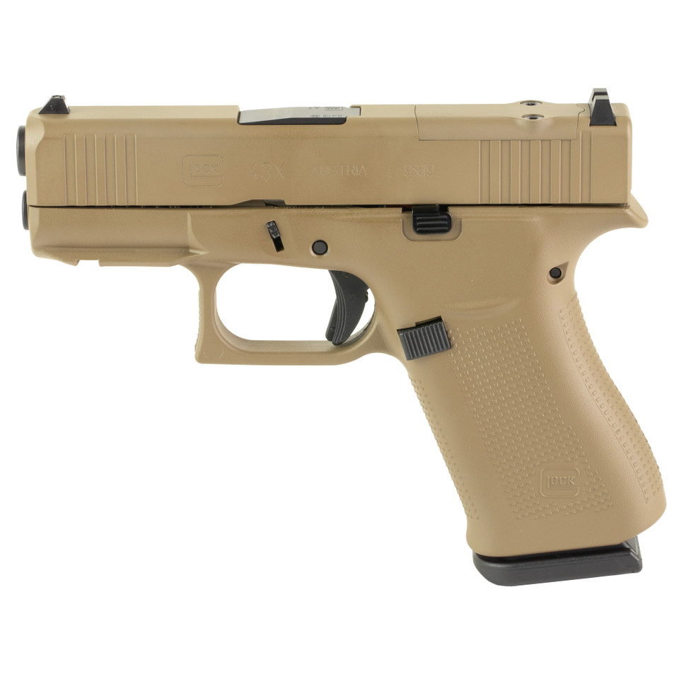 GLOCK GLOCK G43X 9mm Luger firearm