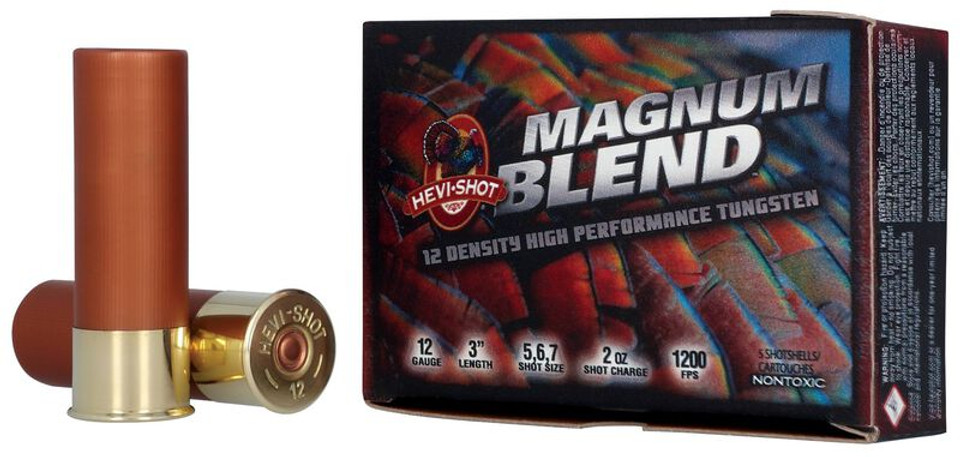 HEVI-Shot Magnum Blend 12 Gauge 3" 2 oz. #5/6/7