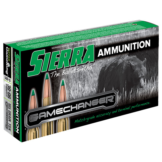Sierra Bullets .30-06 Springfield 165gr Polymer Tipped ammunition