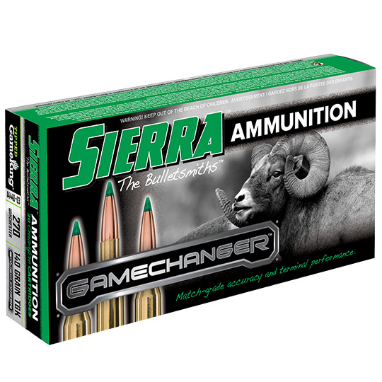 Sierra Bullets .270 Winchester 140gr Polymer Tipped ammunition