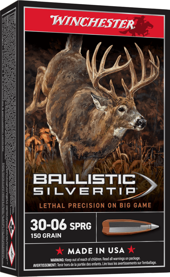 Winchester .30-06 Springfield 150gr Polymer Tipped ammunition