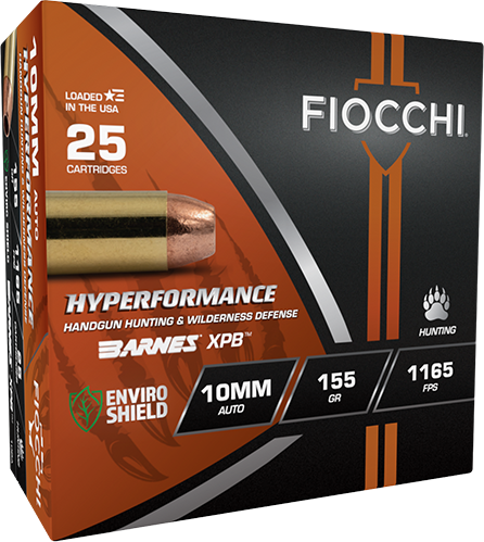 Fiocchi 10mm 155gr Hollow Point (HP) ammunition