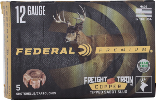 Federal Freight Train 12 Gauge 2.75" 300 Grain Copper Sabot Slug