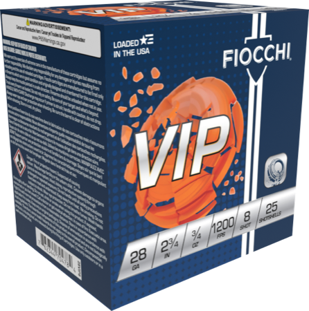 Fiocchi VIP 20 Gauge 2.75" 7/8 oz. #8