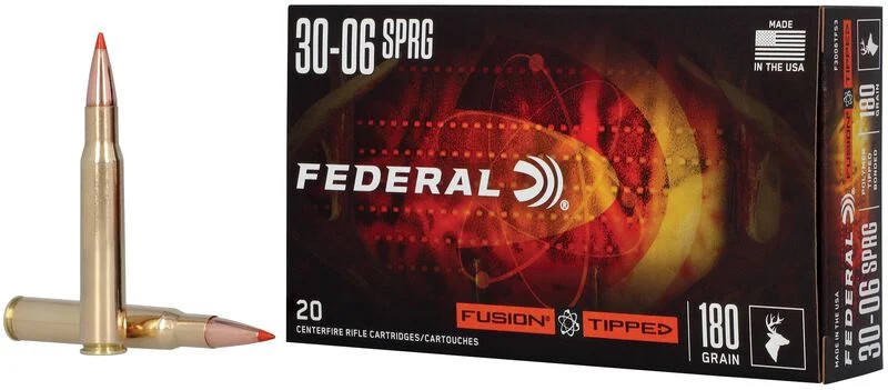 Federal .30-06 Springfield 180gr Polymer Tipped ammunition