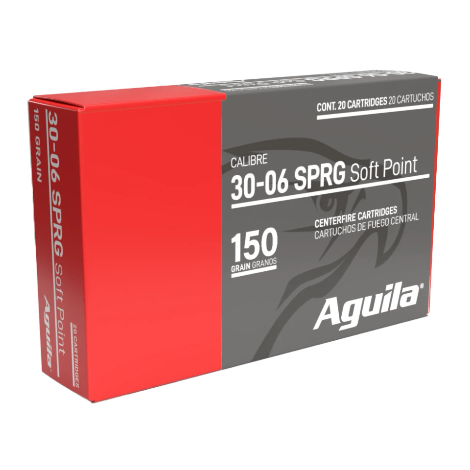 Aguila Ammunition .30-06 Springfield 150gr Soft Point (SP) ammunition