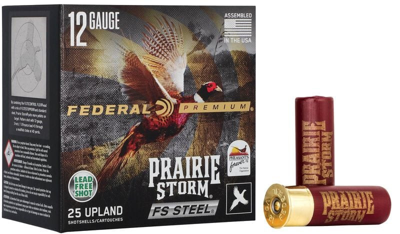 Federal Prairie Storm FS Steel 12 Gauge 3" 1600 fps 1 1/8 oz. #3