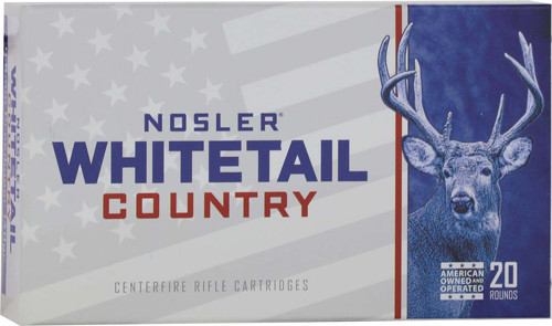 Nosler Whitetail 7mm-08 Rem 140 Grain Solid Base