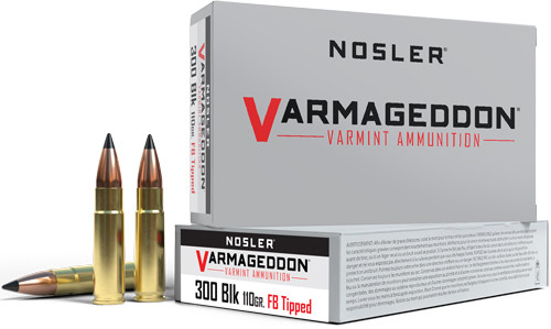 NOSLER .300 AAC Blackout 110gr Polymer Tipped ammunition