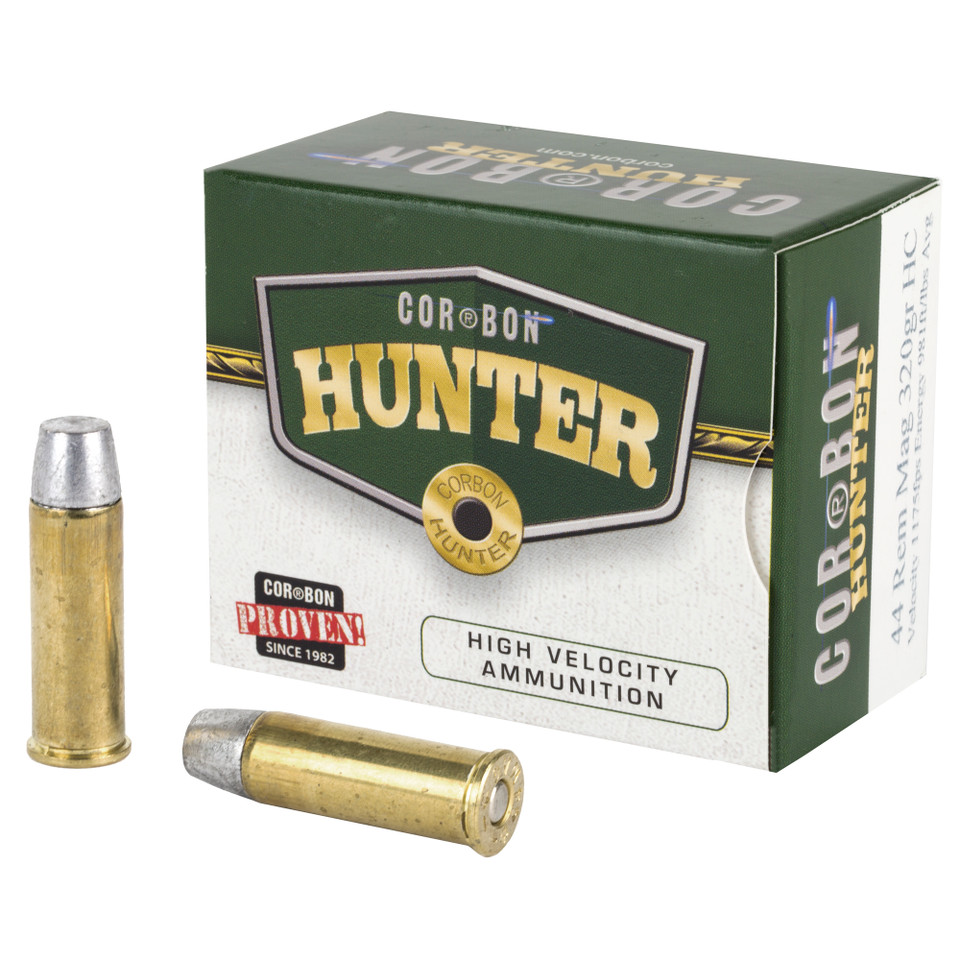 CorBon .44 Magnum 320gr Solid ammunition