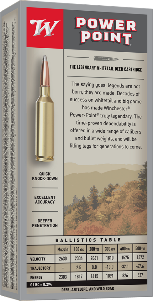 Winchester .300 Savage 150gr Soft Point ammunition