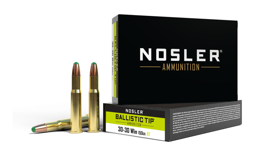 NOSLER .30-30 Winchester 150gr Polymer Tipped ammunition
