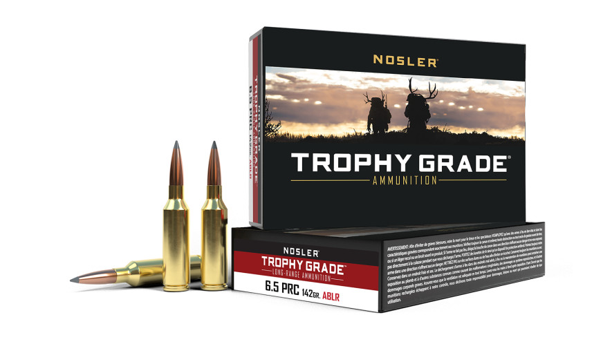 NOSLER 6.5 PRC 142gr Polymer Tipped ammunition