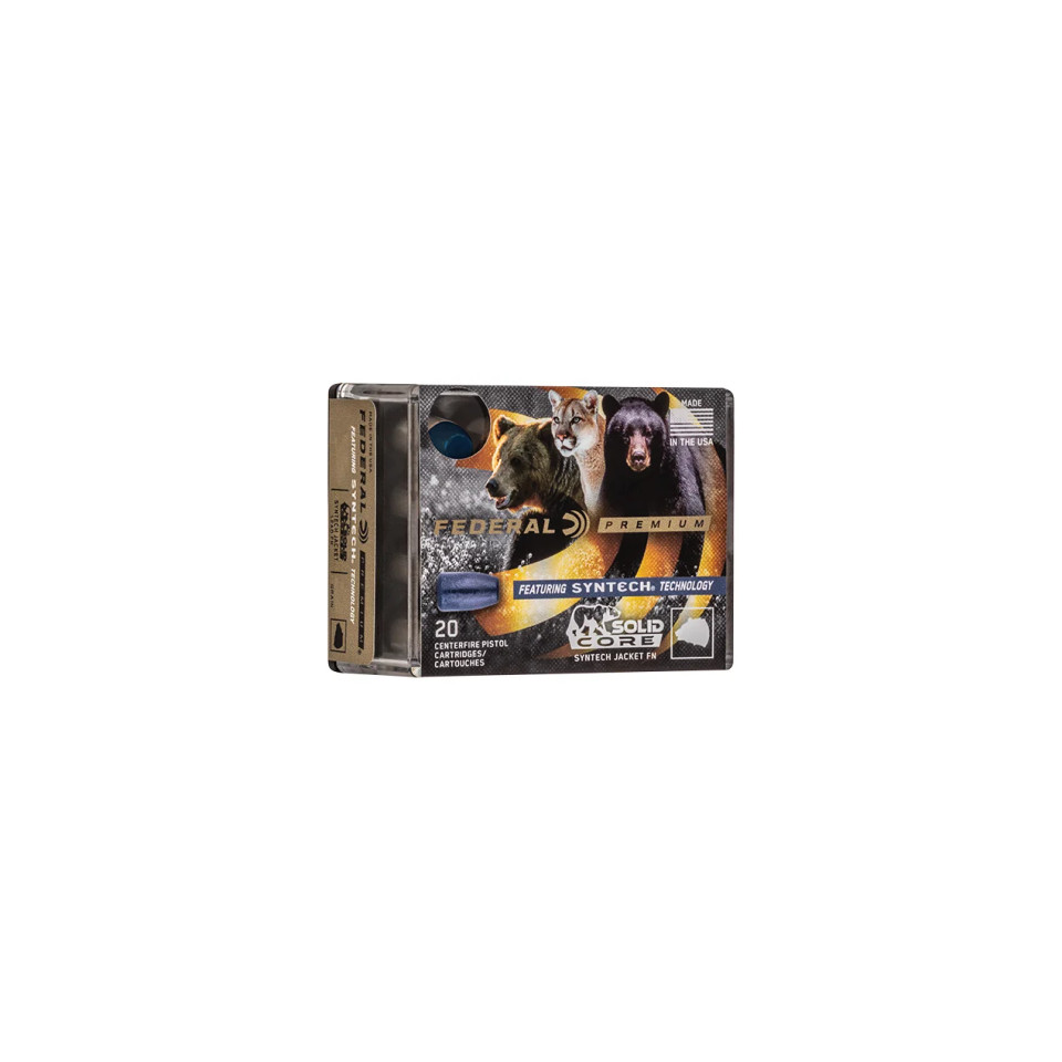 Federal .357 Magnum 180gr Solid ammunition