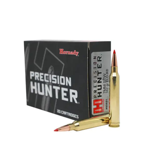 Hornady Precision Hunter 7mm STW 162 Grain ELD-X