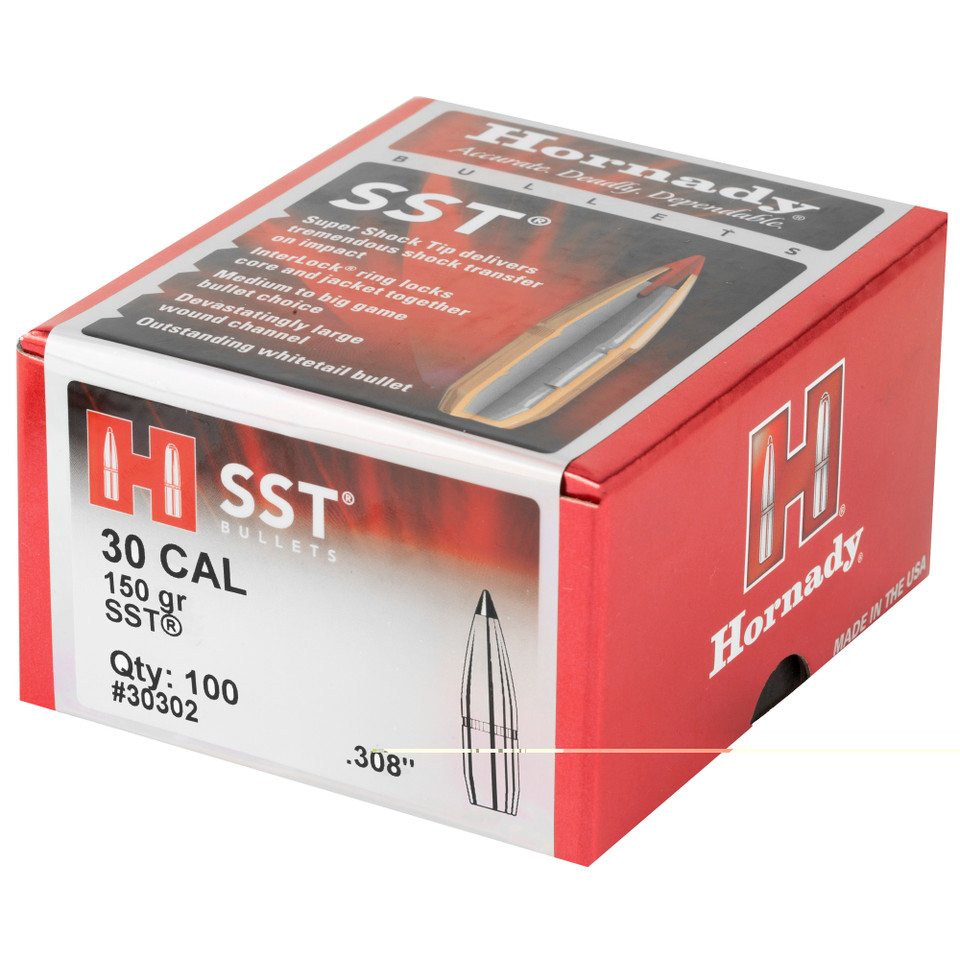 Hrndy Sst 30cal .308 150gr 100ct 30302 Hornady