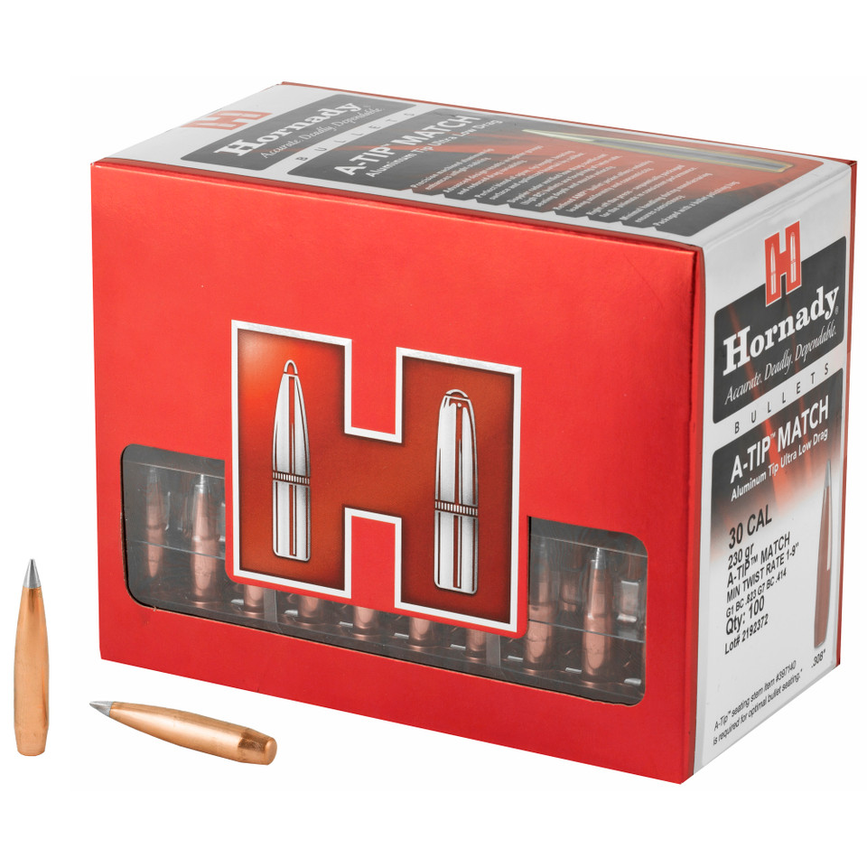 Hornady A-Tip Match 30 Cal .308 230gr Bullet