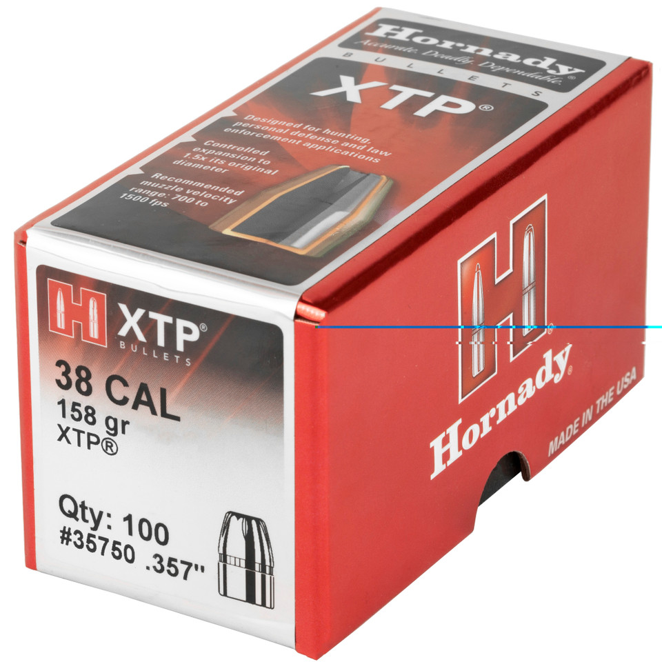 Hrndy Xtp 38cal .357 158gr 100ct 35750 Hornady