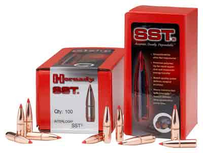 Hornady Bullets 6.5mm .264 - 129gr Sst 100ct 15bx/cs 26202 Hornady