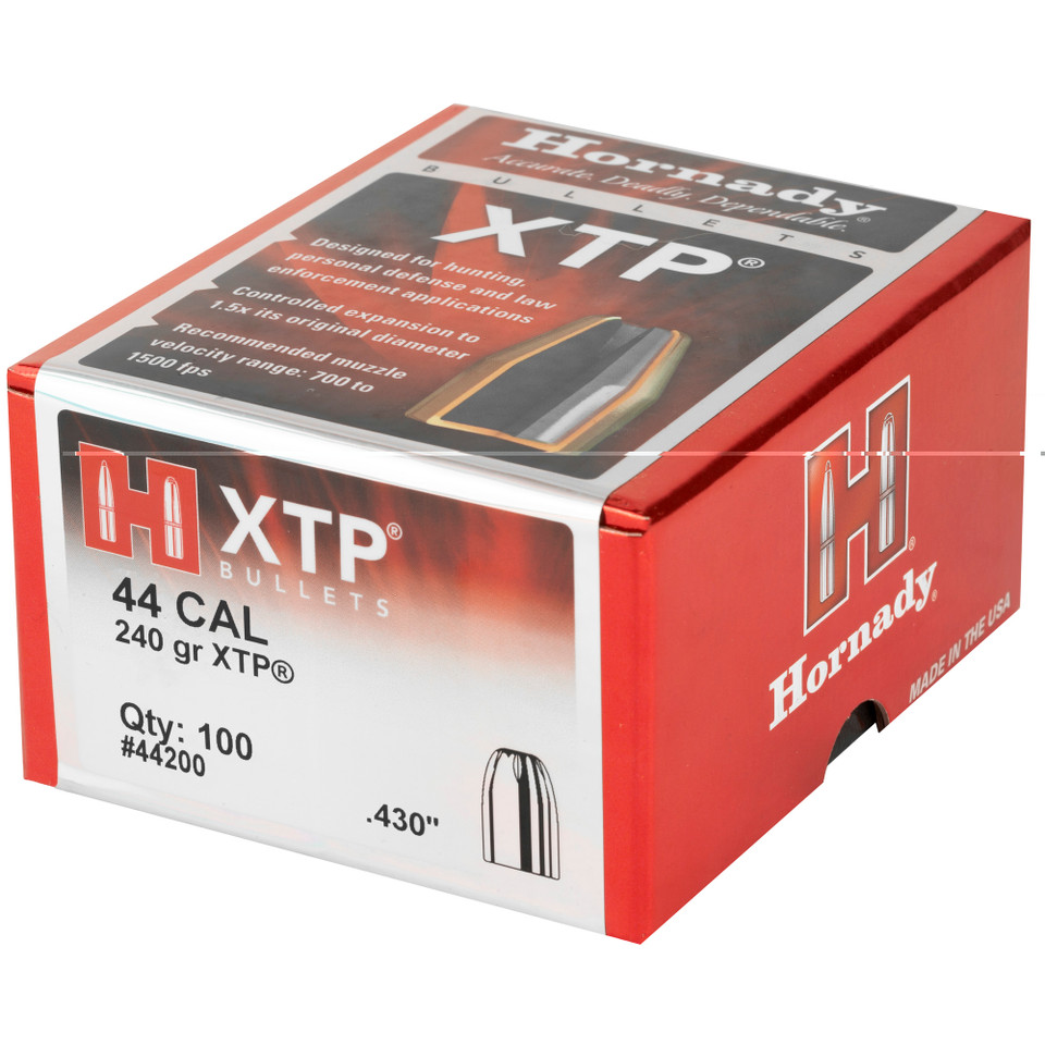 Hrndy Xtp 44cal .430 240gr 100ct 44200 Hornady