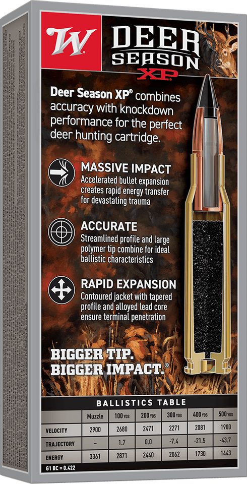 Winchester Deer Season XP .300 Winchester Short Magnum 180gr Extreme Point