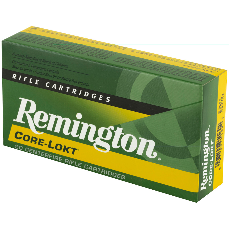 Remington 6mm Remington 100gr Pointed Soft Point (PSP) ammunition