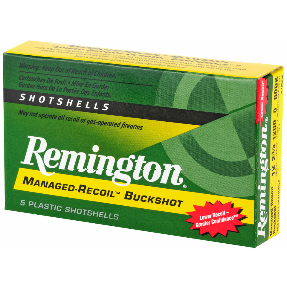 Rem Exp Mr 12ga 2.75" Oo Bck 5/100 047700336503 20282 Remington