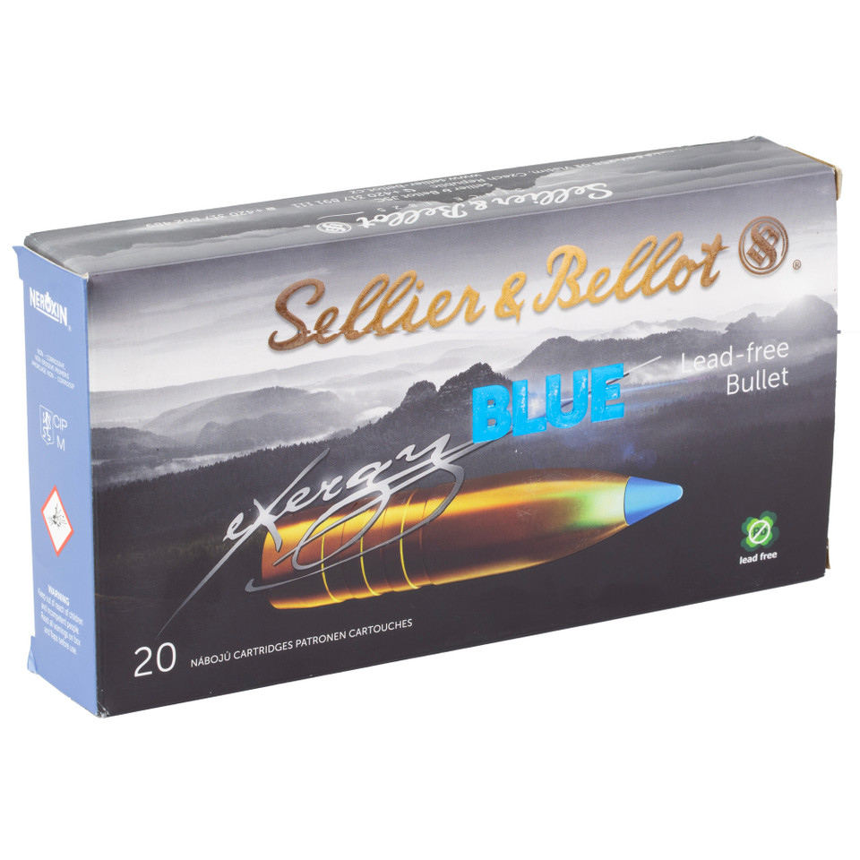 S&b Exergy Blue 3006 180gr Sf 20/240 SB3006XB Sellier & Bellot