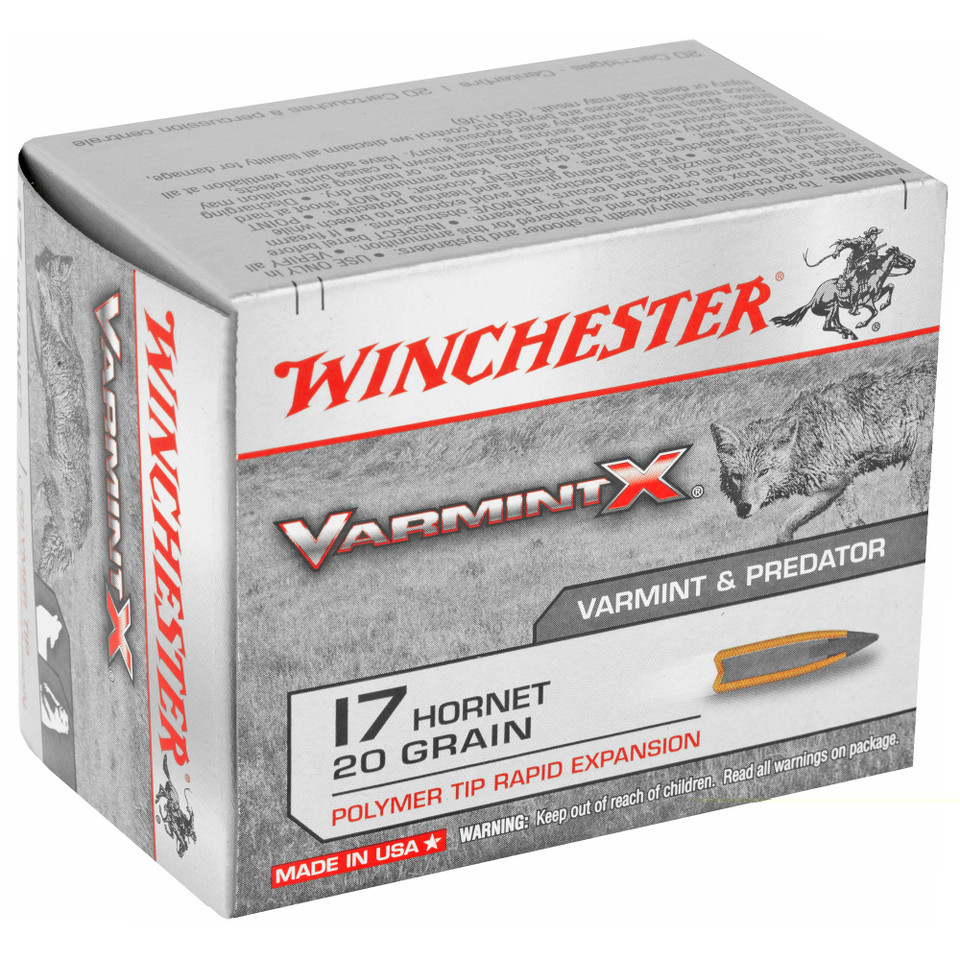 Win 17 Hornet 20gr Varmint Xp 20/200 X17P Winchester Ammunition