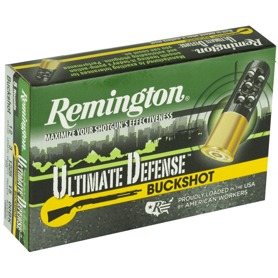 Rem Ult Def 12ga 3" Oo Buck 5/100 047700527406 r20633 Remington
