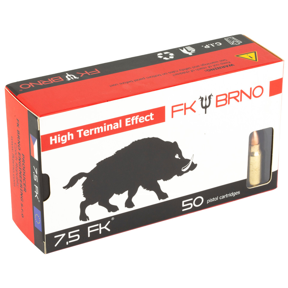 Ifg F5 Ammo 7.5 Fk 95gr 50/600 860002300764 FK-AMMOF5-50 FK BRNO