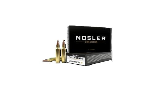 Nosler Match Grade 22cm - 85gr Rdf Hpbt 20rd 10bx/cs 51297 Nosler Bullets
