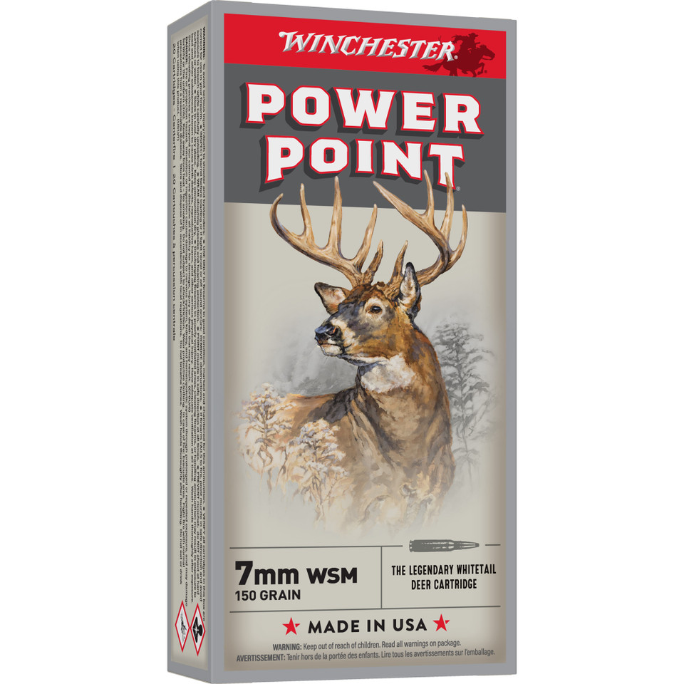 Win Sprx Pwr Pnt 7mmwsm 150gr 20/200 X7MMWSM Winchester Ammunition
