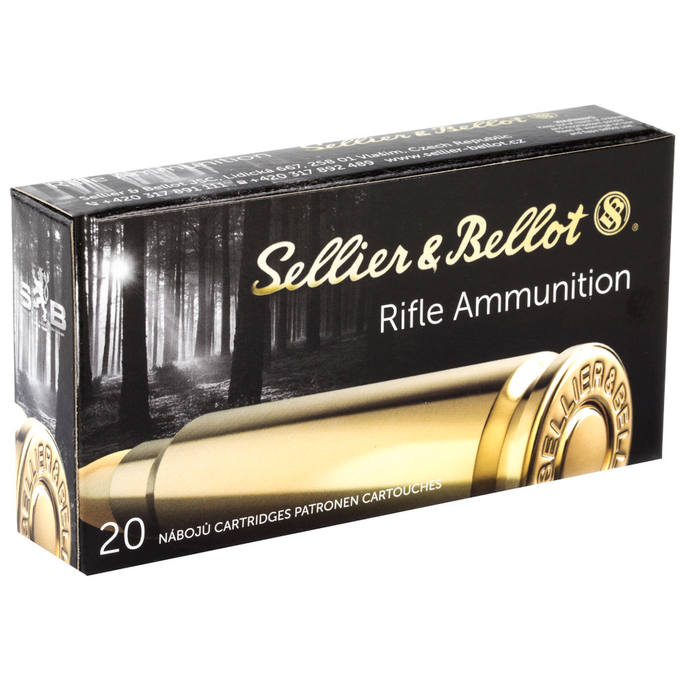 Sellier & Bellot 30-30 Winchester 150gr Soft Point (SP) ammunition