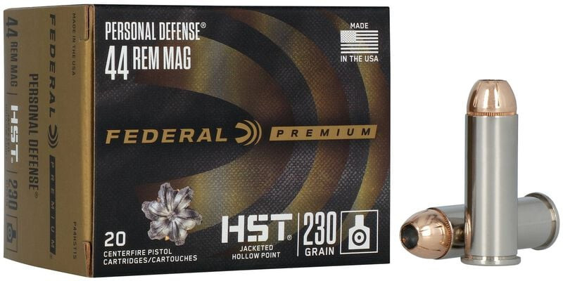 Federal Premium Personal Defense HST .44 Remington Magnum 230gr JHP