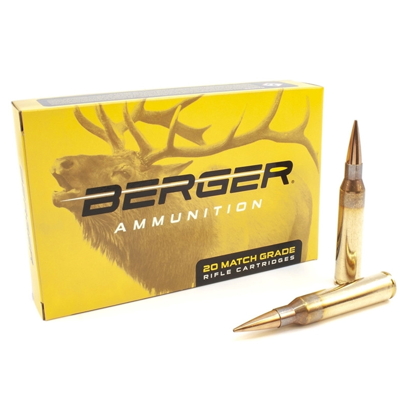 Berger Bullets 338 Lapua Magnum 300gr Hybrid Open Tip Match (Hybrid OTM) ammunition