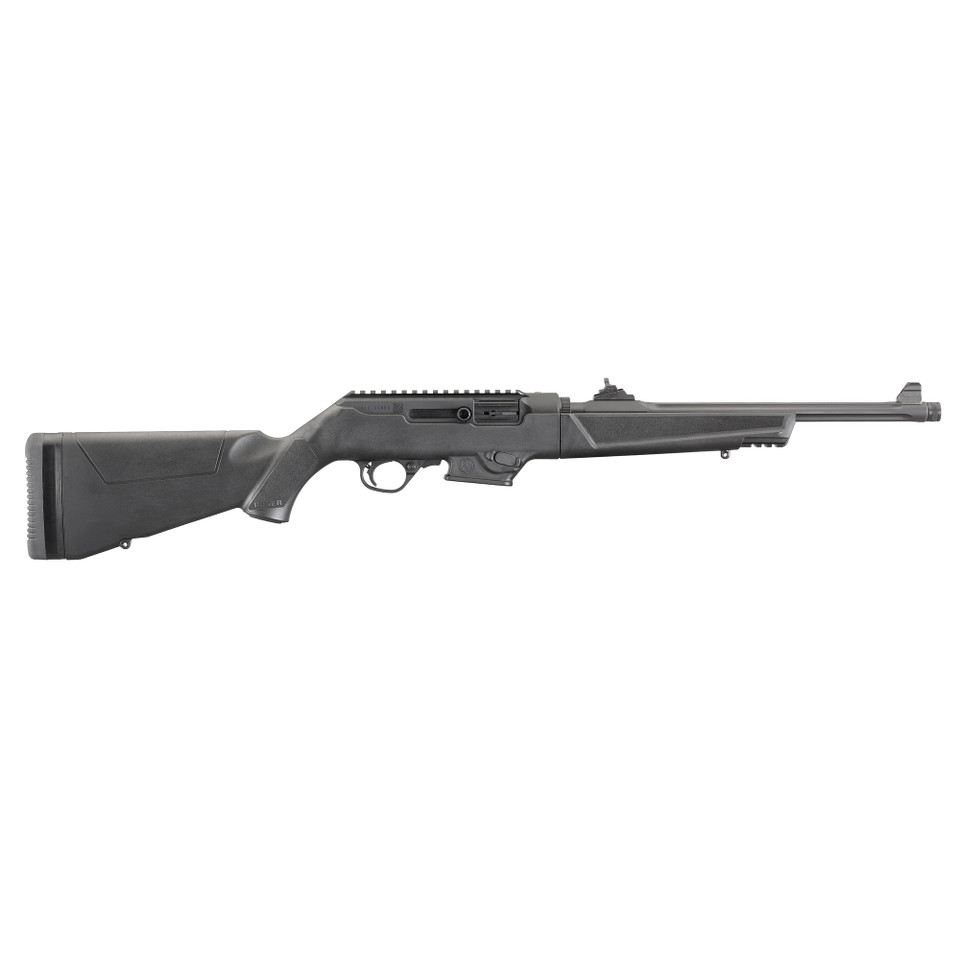 Ruger Pc 9mm 16.12" 17rd Bl Thrd Flt