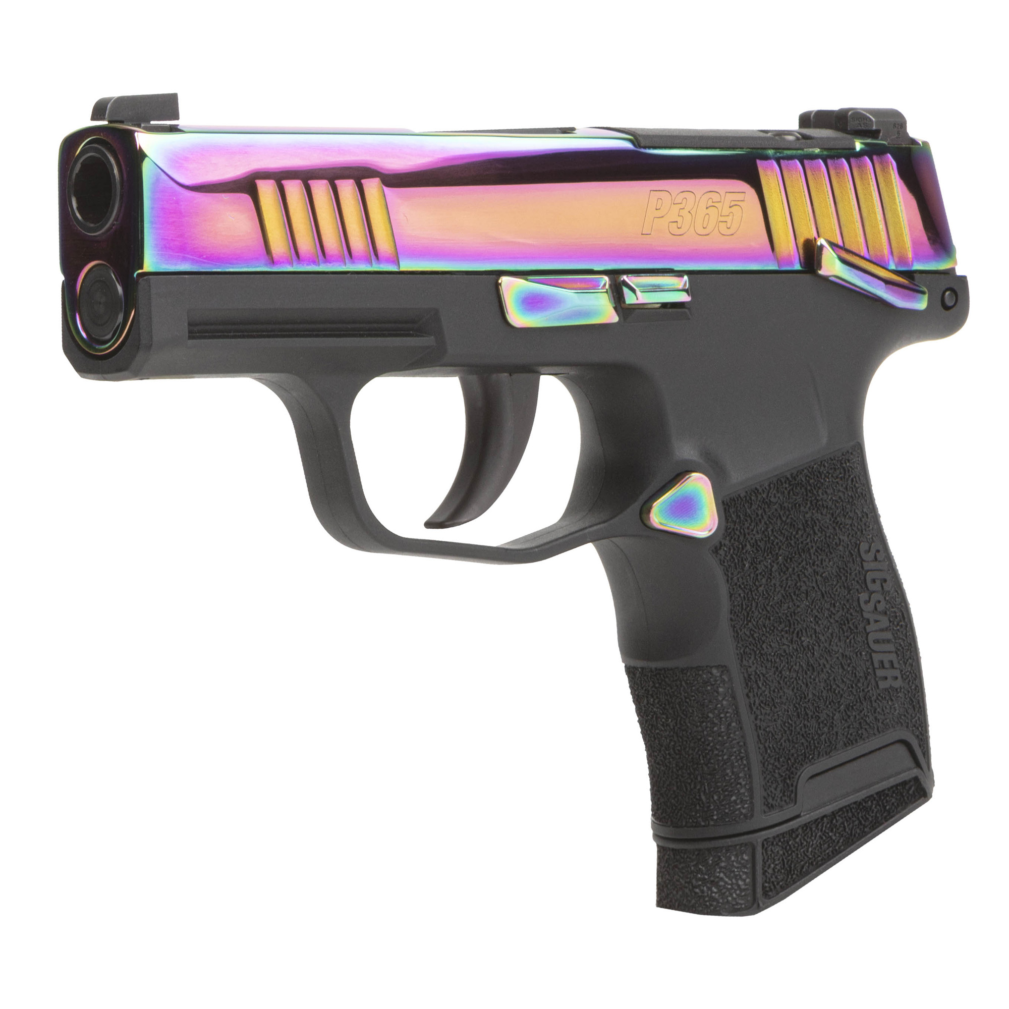 Sig P365 .380 ACP Micro-Compact - Manual Safety - Rainbow - 10 Rounds-img-0