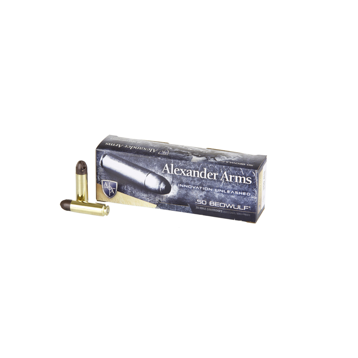 Alexander Arms .50 Beowulf 200 Grain PolyCase Inceptor ARX - 20 Rounds-img-0