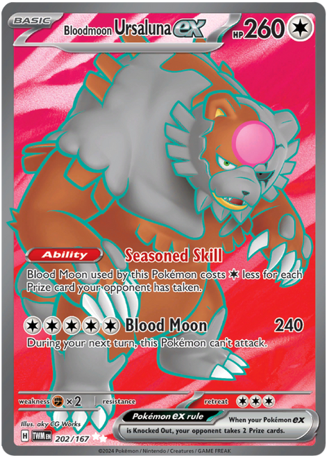 Bloodmoon Ursaluna ex-Twilight Masquerade-SR