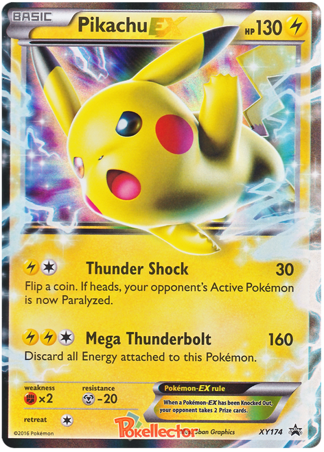 Pikachu EX-(blank)-RR