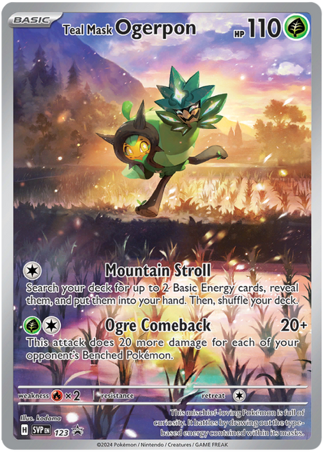 Teal Mask Ogerpon-Promo-Others/Promos