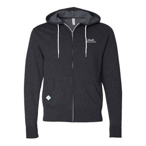 Heathered French Terry Full-Zip Hooded Sweatshirt - CPC Heathered French Terry Full-Zip Hooded Sweatshirt - CPC