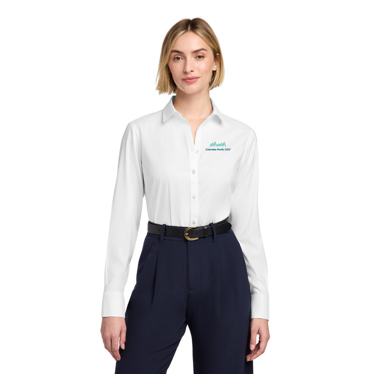 Brooks Brothers® Women’s Wrinkle-Free Stretch Pinpoint Shirt - CPC