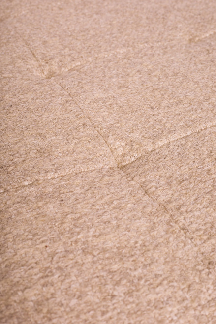 Linen Boucle, Burnt Orange