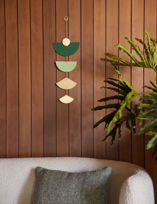 Circle & Line Verbena Wall Hanging